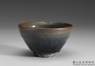 图片[2]-Bowl with “hare’s fur” striations on a black ground, Jian ware, Song dynasty, 11th – 13th centrury-China Archive